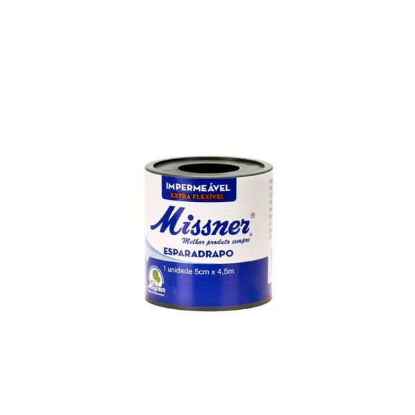 ESPARADRAPO BRANCO IMPERMEAVEL 5,0 CM X 4,5 M