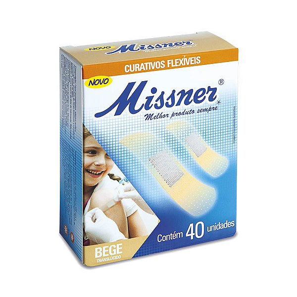 CURATIVO BEGE 40 UNIDADES - MISSNER