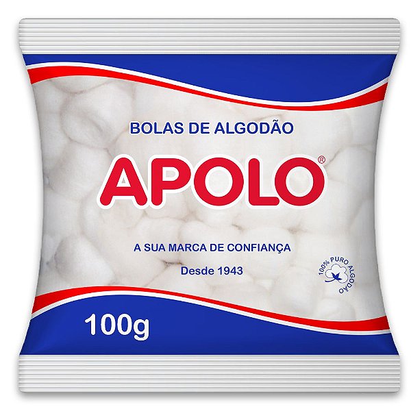 ALGODÃO HIDROFÍLICO TIPO BOLA - PCT 100G