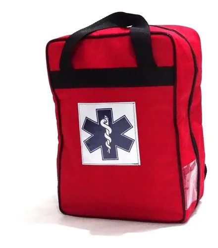 MOCHILA MEDICAMENTO AMPOLA - Vermelha