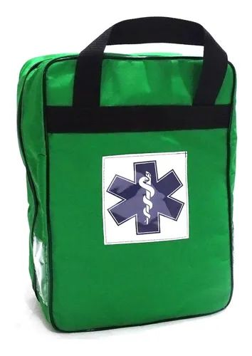 MOCHILA MEDICAMENTO AMPOLA - Verde