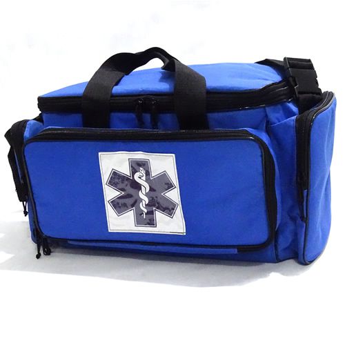 BOLSA APH COM BOLSO EXTERNO AZUL MARINHO