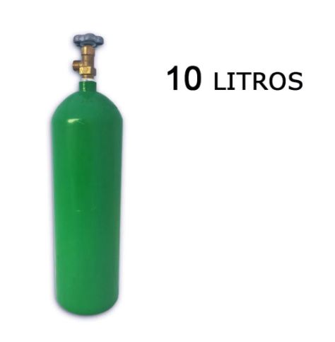CILINDRO DE OXIGENIO AÇO 10 LITROS SEM CARGA