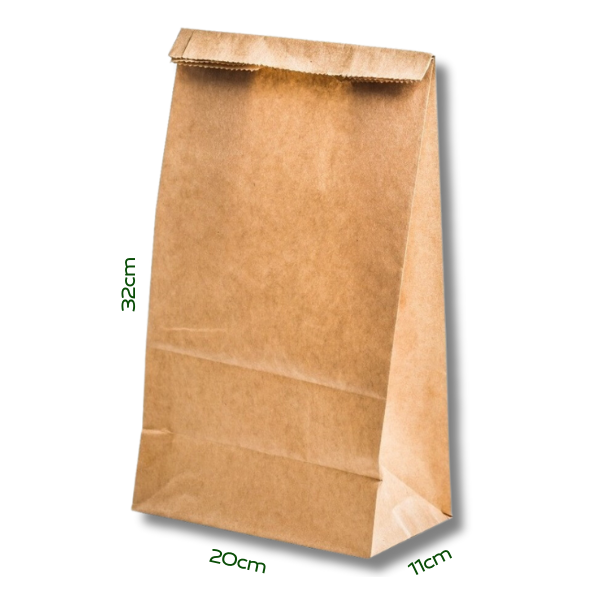 Saco Kraft Liso 20x11x32 70g