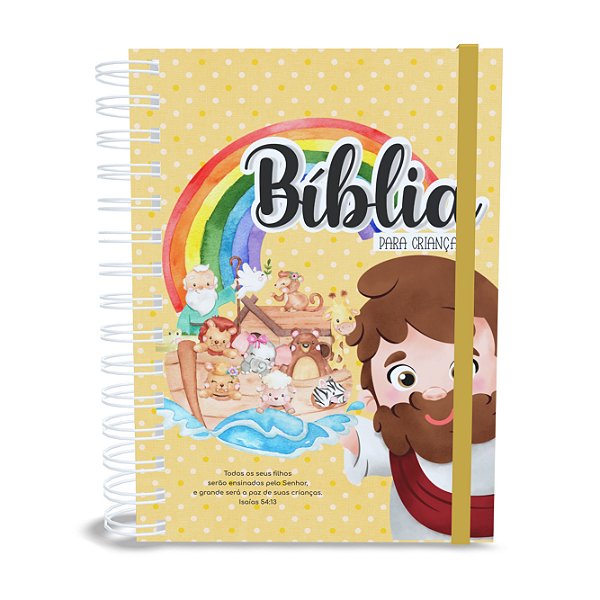 Bíblia para Crianças A5 Colorida - Capa Dura - Menina