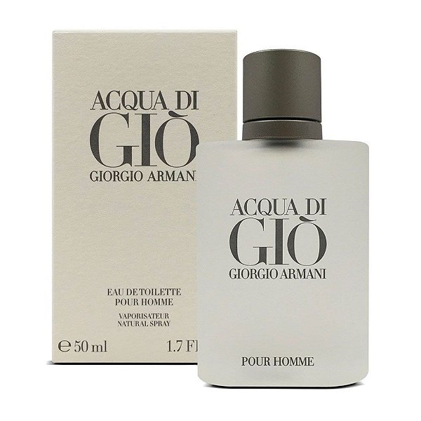 Acqua Di Giò Homme Masculino 50ml Selo Adipec