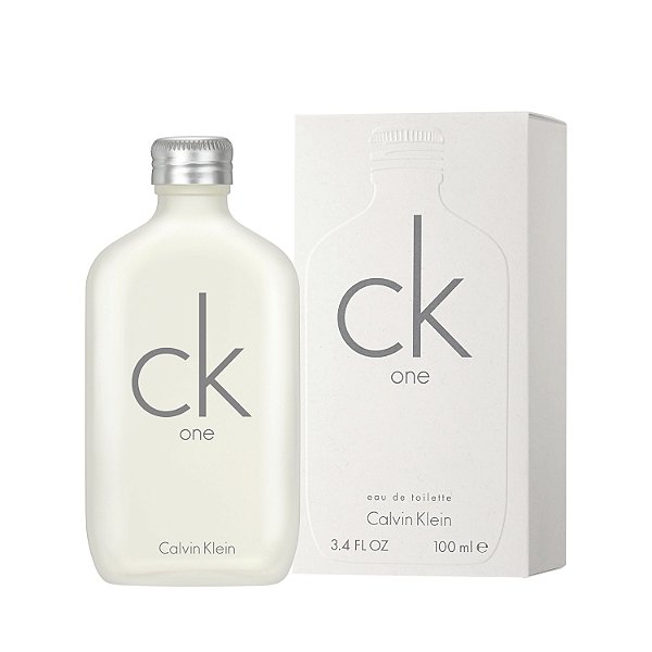 Ck One Calvin Klein Unissex EDT 100ml Selo Adipec