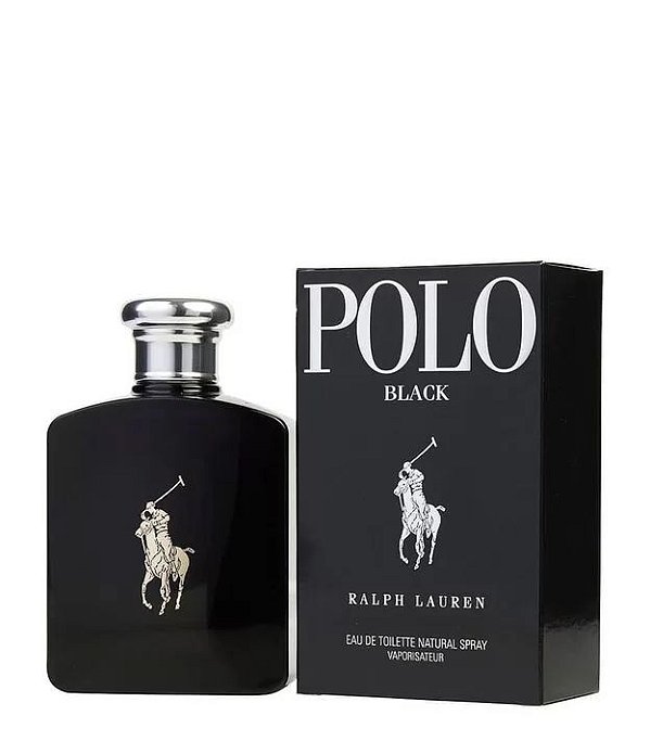 Polo Black Ralph Lauren Masculino EDT 40ml Selo Adipec