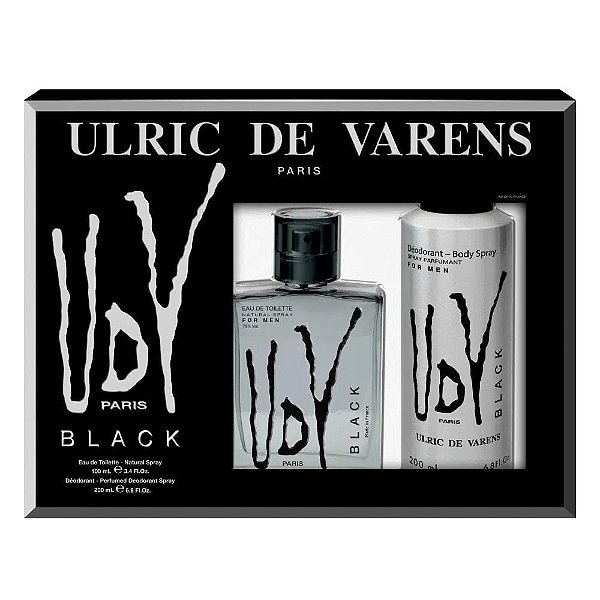 UDV Black Kit Masculino EDT 100ml Selo Adipec