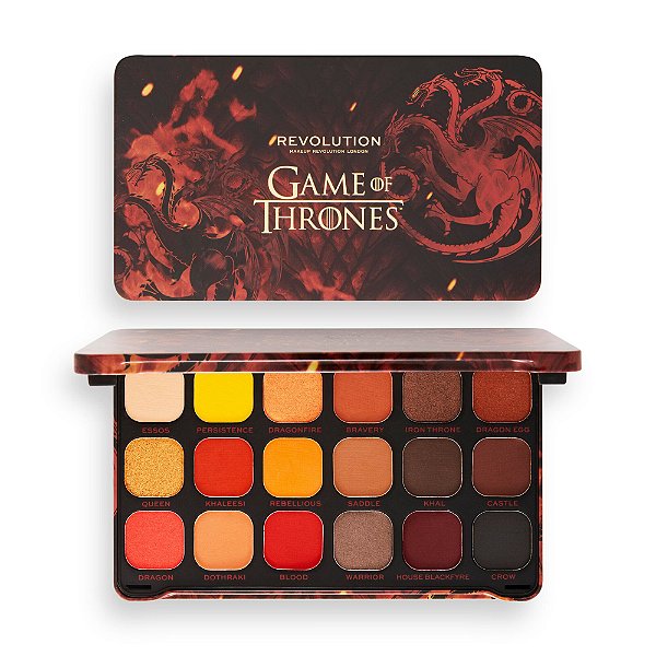 Paleta de Sombras Revolution Game of Thrones Mãe dos Dragões