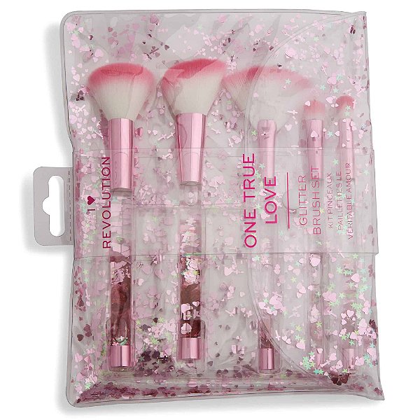 Kit de pinceis Revolution One True Love Pink Fantasy