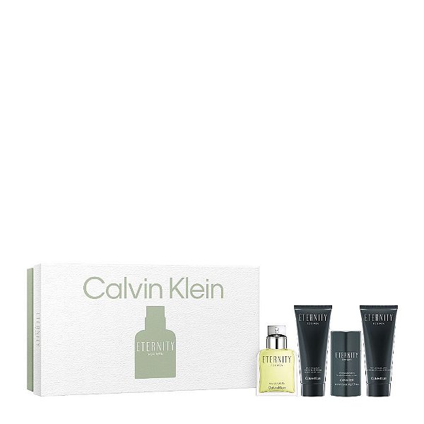 Kit Eternity for Men Perfume + Pos + Gel +Des CK Selo Adipec