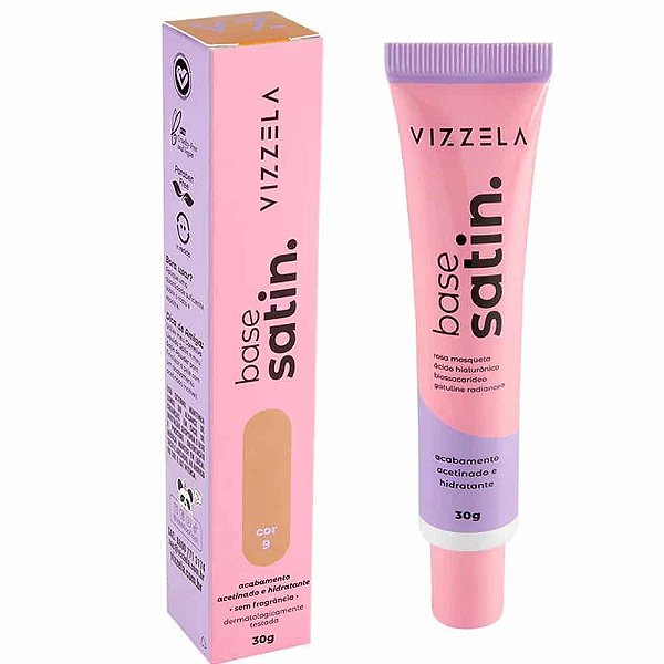 Base Líquida Vizzela Satin Cor 09
