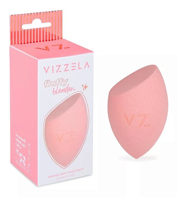 Esponja para maquiagem fluffy blender Vizzela