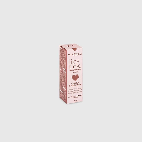 Batom Bala Vizzela Cor 01 Delicada