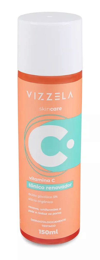 Tônico Renovador Vitamina C Vizzela 150ml
