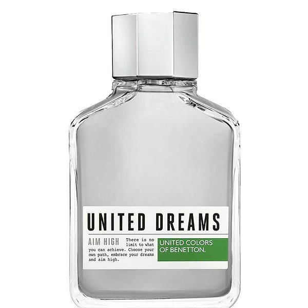 United Dreams Aim High Benetton Masc EDT 200ml Selo Adipec