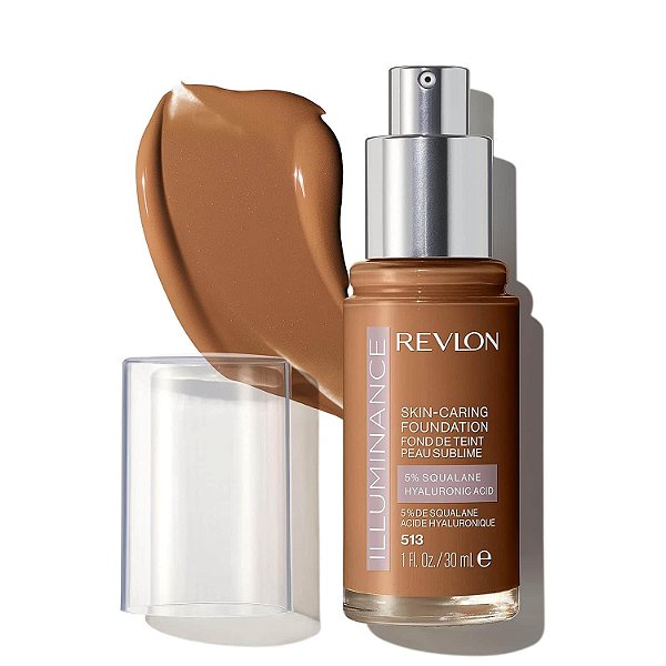 Base Revlon Illuminance Skin Caring 513 Brown Suede 30ml