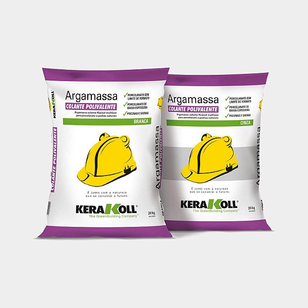 ARGAMASSA KERAKOLL POLIVALENTE BRANCA - 20KG