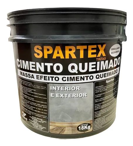 Massa Cimento Queimado 18 KG SPARTEX