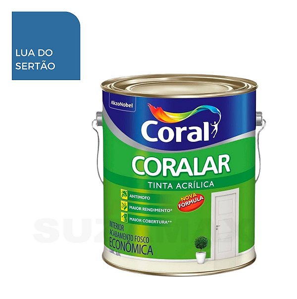 Tinta Acrílica Lua do Sertão Coralar 3,6L