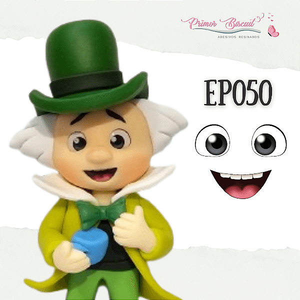 Adesivos Resinados - EP50 Olho e Boca - Coleção Ester Paixão