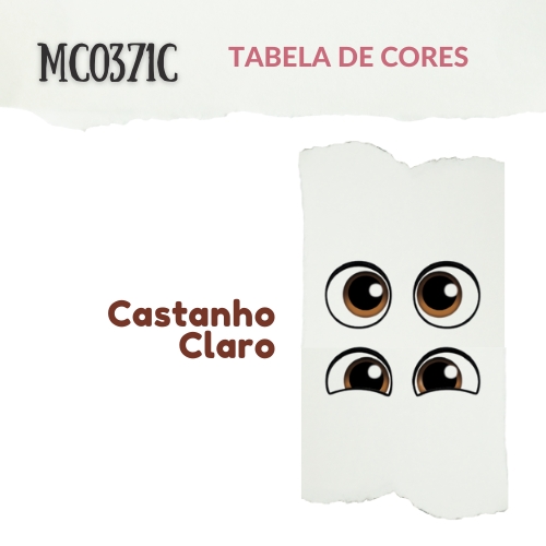 Adesivos Resinados MC0371 Castanho