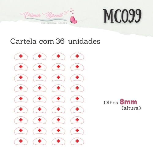 Sí­mbolos Adesivos Resinados MC099