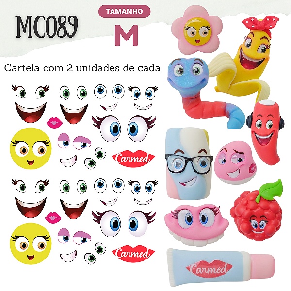 Adesivos Resinados MC089