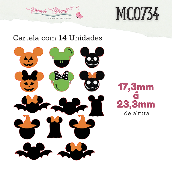 Adesivos Resinados MC0734