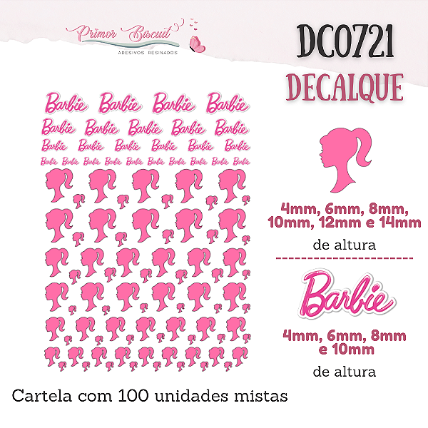Decalque Rosa - DC0721