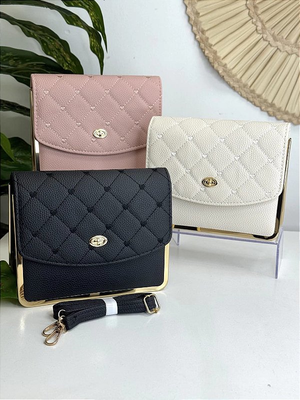Bolsa Clutch com alça