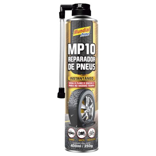 Spray Reparador de Pneus 400ml MP10 MUNDIAL PRIME