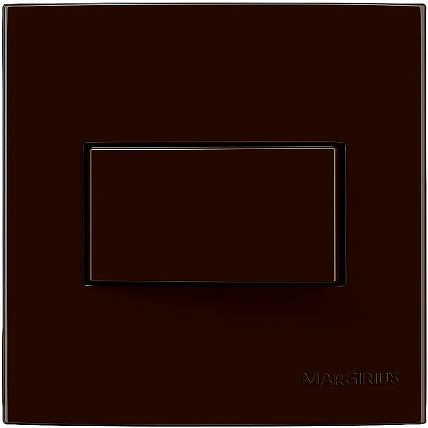 Interruptor Móveis Simples Sleek Marrom Margirius