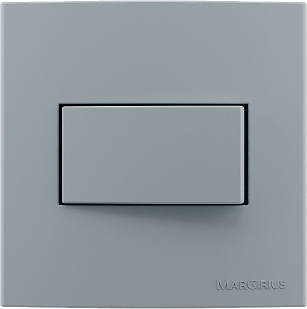 Conj. Interruptor Paralelo Sleek Cinza Móveis Margirius