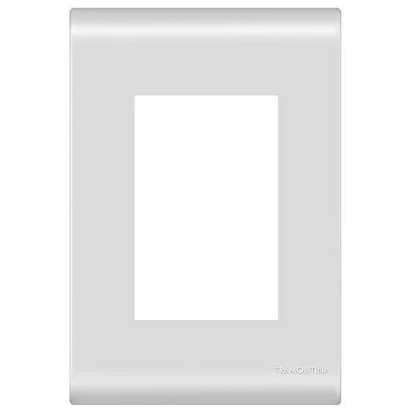 Placa 3 Módulos 4x2 Liz Branco Tramontina