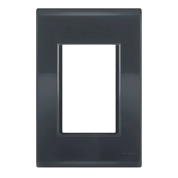 Placa 3 Módulos 4x2 Liz Grafite Tramontina