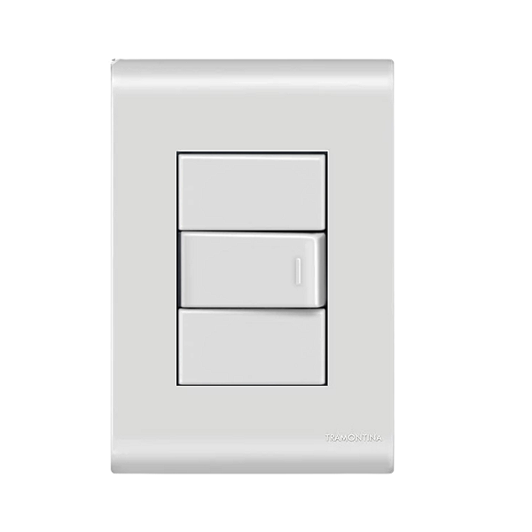 Conjunto Interruptor Paralelo Liz Branco Tramontina