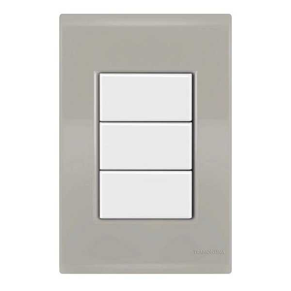 Conjunto Placa Cega Liz Fendi Tramontina