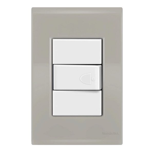 Conjunto Pulsador Campainha Liz Fendi Tramontina