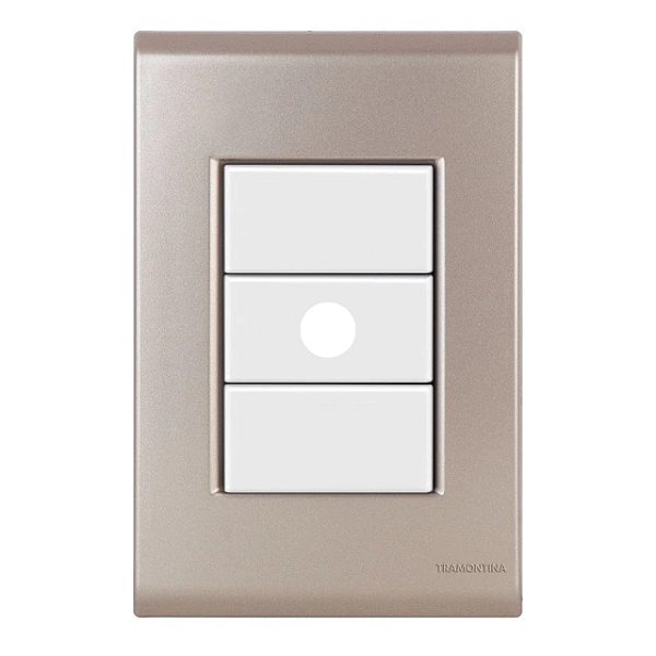 Conjunto Furo Liz Ouro Velho c/ Branco Tramontina