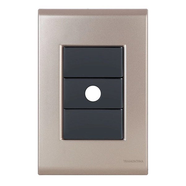 Conjunto Furo Liz Ouro Velho c/ Grafite Tramontina