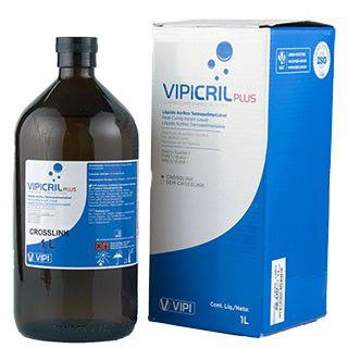 Vipi Cril Plus  Líquido Termopolimerizável - 1 Litro- Vipi