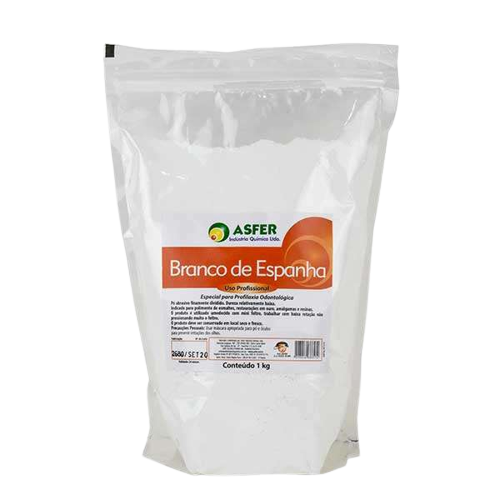 Branco de Espanha - 1kg - Asfer
