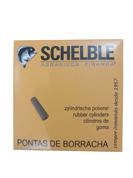 Polidor de Metal Ponta de Borracha - 100 uni- Schelble