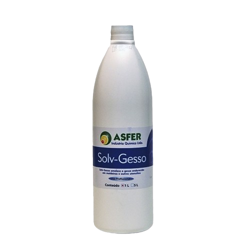 Dissolvente de Gesso Solv Gesso 1Lt - Asfer