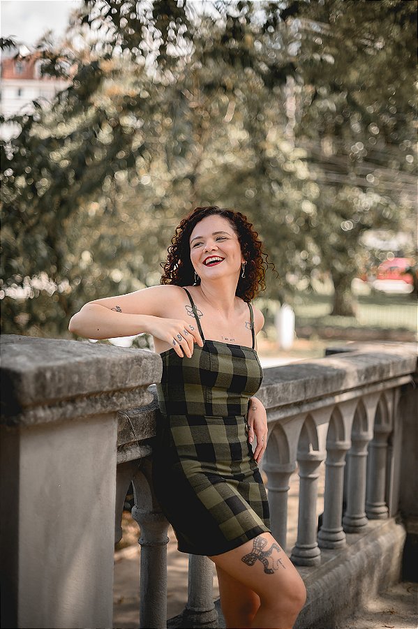 Vestido Alfaiataria (flanela)