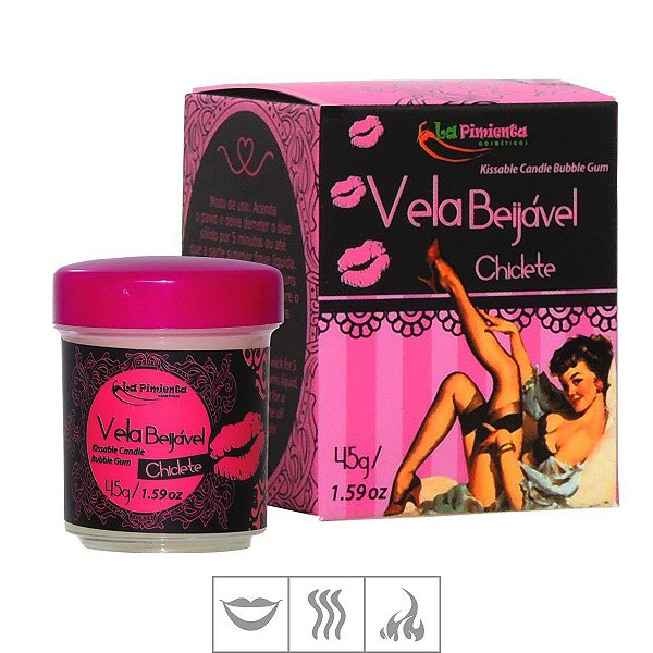 VELA PARA MASSAGEM CHICLETE 45G