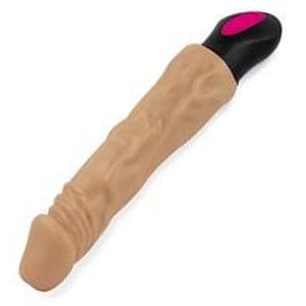 VIBRADOR EM CYBERSKIN COCKSMAN DE AQUECIMENTO  26.5 X 4