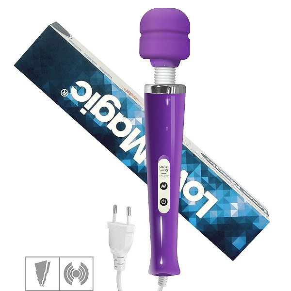 VIBRADOR E MASSAGEADOR ELETRICO LOVE MAGIC